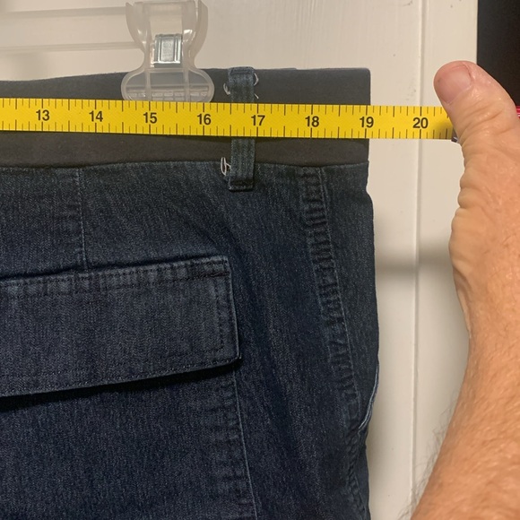 Lee denim regular fit Bermuda mid rise shorts size 16 M in good condition - Picture 7 of 11